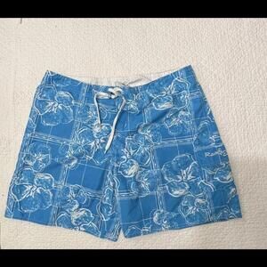 Rain Forest Cade Swim Trunks Blue (A60)